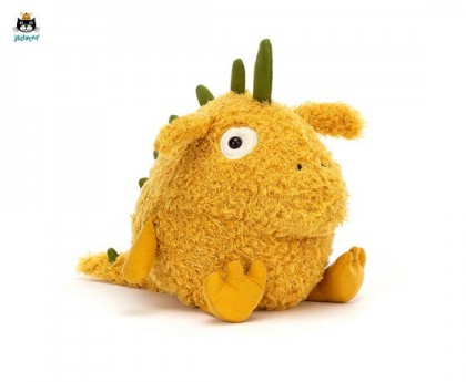 Jellycat Jubjub Yonnie 怪兽公仔毛绒玩具（23厘米x14厘米）